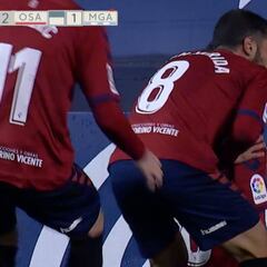Resumen y goles del Osasuna-Málaga de LaLiga 1|2|3|