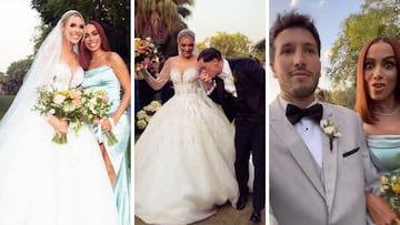 Lele Pons and Guaynaa get married with celebrity-filled wedding party