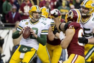 La línea defensiva de los Redskins ha demostrado ser una de las más duras y correosas de la NFL. Pero en el partido de Wild Care ante los Packers esa fiereza no se vio. Quizás la falta de experiencia les llevó a no demostrar todo el potencial que tienen. La veteranía es un grado en estas lides.