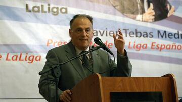 Tebas recomienda a Guatemala que utilice el modelo de LaLiga