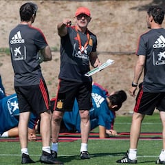 Ultimo entrenamiento antes de la lista final con todos disponibles