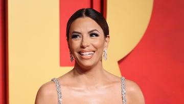 Eva Longoria arrives at the Vanity Fair Oscar party after the 96th Academy Awards, known as the Oscars, in Beverly Hills, California, U.S., March 10, 2024. REUTERS/Danny Moloshok
