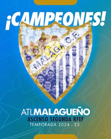 El Atltico Malague?o es de Segunda RFEF