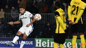 Luis Muriel marc&oacute; su primer gol por Champions League en la actual temporada.