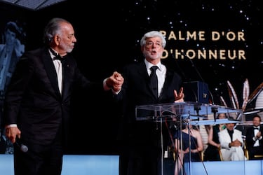 George Lucas awarded the Honorary Palme d’Or at Cannes Film Festival