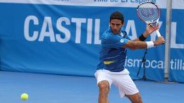 Adrían Menéndez en el Open de Castilla y León