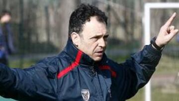 <strong>MOTIVADO.</strong> El técnico del Athletic se encuentra muy motivado de cara a los próximos partidos del equipo.