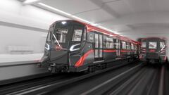 Metro de Santiago muestra cómo son los trenes de la futura Línea 7 y sorprende a todos: ¡un lujo!