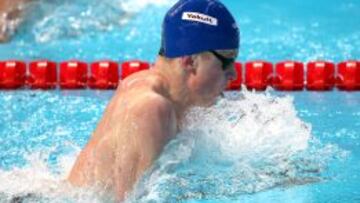 El nadador brit&aacute;nico Adam Peaty, durante las semifinales de los 50 braza en los Mundiales de Nataci&oacute;n de Kaz&aacute;n