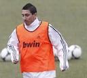 Di María se entrenó y tuvo buenas sensaciones