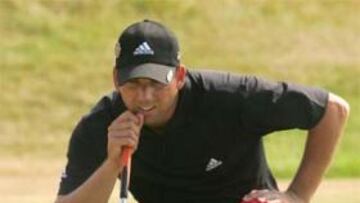 <B>SERGIO GARCÍA. </B> No ha podido con el Japonés Tommy Nakajima en el torneo de Gotemba.