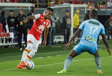 Buen partido del rojo que goleó 4-1 en Bogotá.