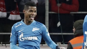 Wilmar Barrios anota su primer gol con el Zenit