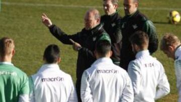 Pepe mel en un entrenamiento.