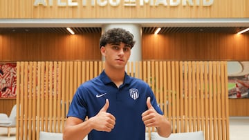 Jorge Mota, Koke, ficha por el Atlético.