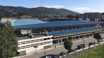 Estadio Carlos Tartiere, en Oviedo.