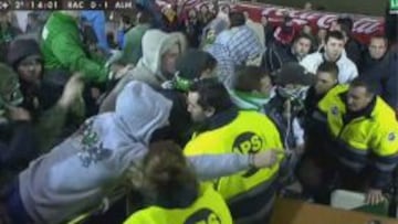 El intento de invasión al palco.
