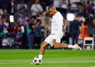 Real Madrid's Kylian Mbappe