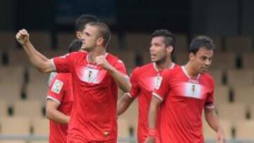 <b>GRAN TRIUNFO. </b>El Murcia sumó en Xerez otra victoria.