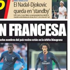 Mundo Deportivo: el Barça también piensa en Nzonzi y Pogba
