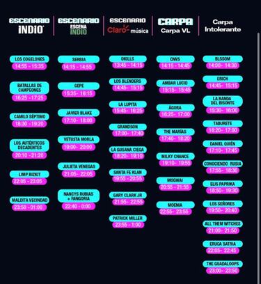 Vive Latino 2022 sábado 19: horarios, TV y dónde ver el festival online