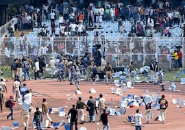 Caos en la visita de Messi a India: “Ni siquiera pudimos verle la cara…"