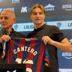 Cantero: “Puedo aportar movimientos rápidos y cosas diferentes en ataque”