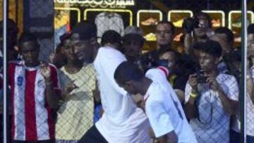 Kobe Bryant se encuentra en Brasil disfrutando del Mundial.