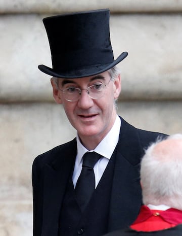 Jacob Rees-Mogg, político británico del Partido Conservador.