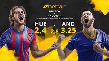 SD Huesca vs. FC Andorra: horario, TV, estadísticas, clasificación y pronósticos