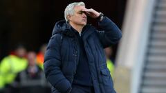 El entrenador portugu&eacute;s del Tottenham, Jos&eacute; Morinho, durante un partido.