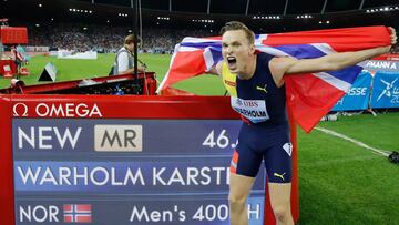 Karsten Warholm: un noruego más rápido que Edwin Moses