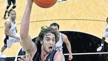 <b>EL QUE MANDA. </b>De Pau Gasol se espera lo mejor en Memphis: y más, en plena crisis del club 'grizzly'.