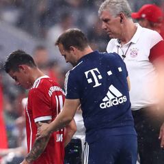 Preocupa el estado de James