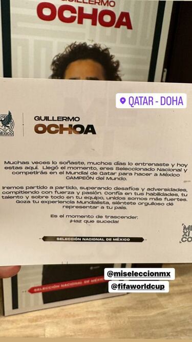Qatar 2022: Seleccionados de México recibieron emotiva carta para el Mundial
