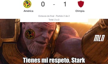 Los memes tundieron a patadas al Olimpia por su actuación frente al América