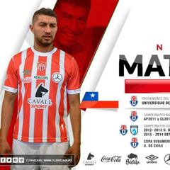 Necaxa suma un chileno más a sus filas