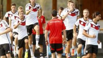 Alemania piensa en la cita ante Argelia.