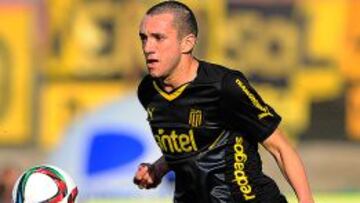 Mathías Rodriguez, con Peñarol.