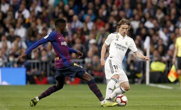 REAL MADRID - BARCELONA  DEMBELE & MODRIC