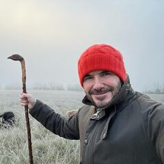 David Beckham enseña los daños que ha causado el temporal en su casa favorita