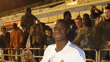 <b>EL '15'. </b>N'Daw, con el dorsal 15, nuevo jugador del Zaragoza.