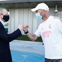 Zidane, pulso con el 'nueve'