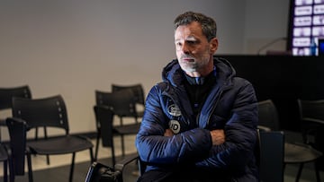 29/12/24 REAL VALLADOLID ENTREVISTA A DIEGO COCCA ENTRENADOR