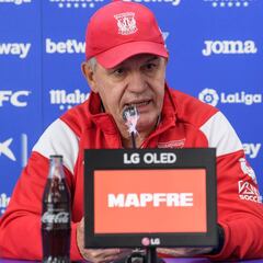 Aguirre: "Ante el Barcelona el único plan del Leganés es ganar"