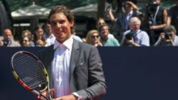 Nadal, en un acto publicitario.