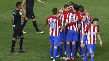 Piña colchonera en el partido del Granada.