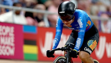 Martha Bayona gana la plata en el keirin del Mundial de pista