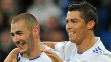 Vuelve Cristiano y repite Benzema ante el Villarreal