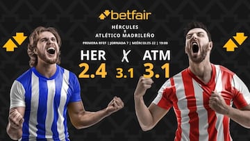 Hércules vs. Atlético Madrileño: horario, dónde ver, pronósticos y clasificación